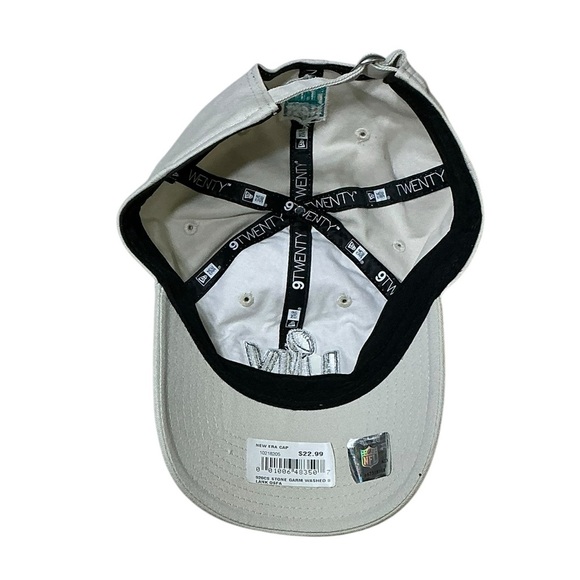 Super Bowl LIIV Miami 2020 Cap Hat Adjustable Adult Cotton Khaki Neutral NWT - Picture 7 of 16